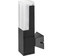Rabalux Darvas lampada da parete per esterni 1x7 W nero 77126