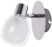 Rabalux Dave lampada da parete 1x40 W bianco-cromo 6835
