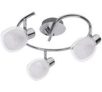 Rabalux Dave lampada da soffitto 3x W bianco-cromo 6837