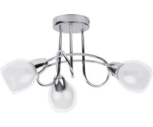 Rabalux Dave lampada da soffitto 3x40 W bianco-cromo 6081