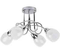 Rabalux Dave lampada da soffitto 4x40 W bianco-cromo 6083