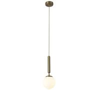 Rabalux Divina lampada sospesa 1x9 W bianco-oro 5352