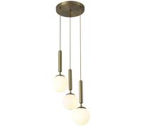 Rabalux Divina lampada sospesa 3x9 W bianco-oro 5353