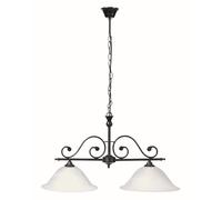 Rabalux Dorothea lampada sospesa 2x60 W bianco-nero 7777