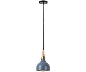 Rabalux Drusilla lampada sospesa 1x40 W nero-oro-grigio/cenere-legno 72135
