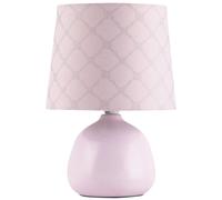 Rabalux Ellie lampada da tavolo 1x40 W rosa 4384