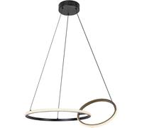 Rabalux Emilion lampada sospesa 1x36 W nero-oro 72296