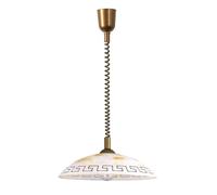 Rabalux Etrusco lampada sospesa 1x60 W bianco-marrone 7640