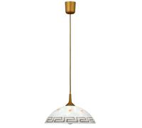 Rabalux Etrusco lampada sospesa 1x60 W bianco-marrone 7652