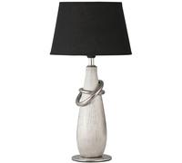 Rabalux Evelyn lampada da tavolo 1x40 W nero-argento 4372
