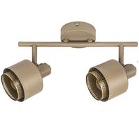 Rabalux Fedora lampada da soffitto 2x40 W oro -marrone 3548