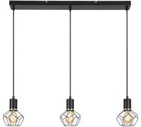 Rabalux Fran lampada sospesa 3x40 W nero 72242