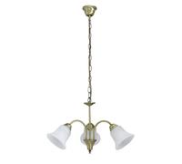 Rabalux Francesca lampada sospesa 3x40 W bianco-marrone 7373