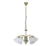 Rabalux Francesca lampada sospesa 5x40 W bianco-marrone 7375