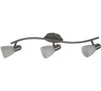 Rabalux Harmony lampada da soffitto 3x40 W bianco-cromo 6637