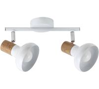 Rabalux Holly lampada da soffitto 2x40 W bianco 5944