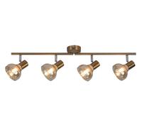 Rabalux Holly lampada da soffitto 4x40 W ottone-ambra 5550