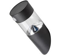 Rabalux Kapuas lampada da parete 1x1.5 W nero-trasparente 77015