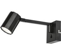 Rabalux Karter lampada da parete 1x5 W nero 73027