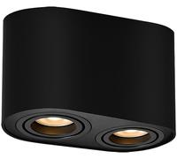 Rabalux Kobald lampada da soffitto 2x42 W nero 2051