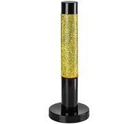 Rabalux Lavastic lampada da tavolo 1x25 W nero-trasparente-oro 76029