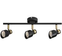 Rabalux Lilou lampada da soffitto 3x25 W nero-oro 73049
