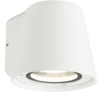 Rabalux Mandal lampada da parete per esterni 1x35 W bianco-trasparente 7960