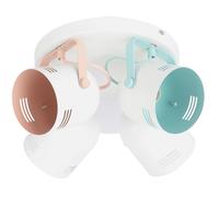 Rabalux Minuet lampada da soffitto 4x40 W bianco-multicolore 7014