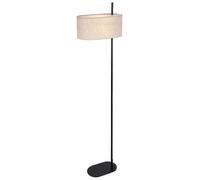 Rabalux Narmin lampada da terra 1x40 W nero-beige 74240