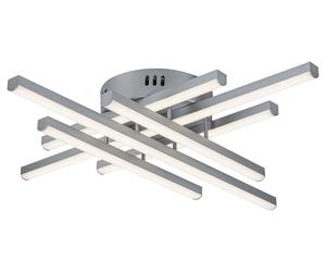 Rabalux Nayara lampada da soffitto 6x40 W bianco-argento 3014