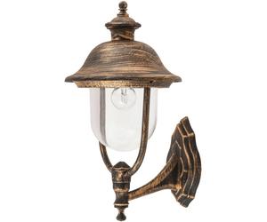 Rabalux New York lampada da parete per esterni 1x100 W trasparente-oro 8697