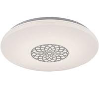 Rabalux Ophelia plafoniera 1x24 W bianco-cromo 5364