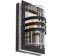 Rabalux Orlova lampada da parete per esterni 1x40 W nero-trasparente 7244