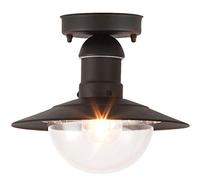 Rabalux Oslo - Lampada a sospensione da esterno, Metallo Plastica, nero, 24 x 24 x 21,5 cm, E27