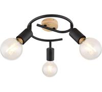 Rabalux Pablo lampada da soffitto 3x40 W nero 3978