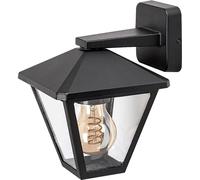 Rabalux Paravento lampada da parete per esterni 1x40 W nero 7147
