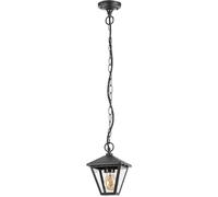 Rabalux Paravento lampada sospesa per esterni 1x40 W nero 7149