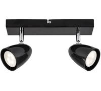 Rabalux Perico lampada da soffitto 2x5 W nero 73017