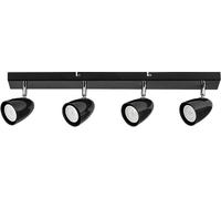 Rabalux Perico lampada da soffitto 4x5 W nero 73021