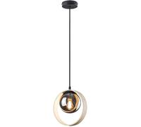 Rabalux Peyton lampada sospesa 1x15 W nero 72061