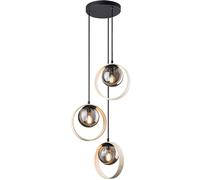 Rabalux Peyton lampada sospesa 3x15 W nero 72063