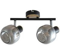 Rabalux Salazar lampada da soffitto 2x40 W fumé 5398