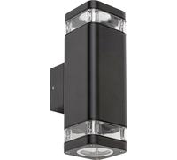 Rabalux Sintra lampada da parete per esterni 2x25 W nero-trasparente 7956