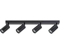 Rabalux Solo lampada da soffitto 4x25 W nero 2086