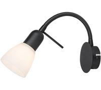Rabalux Soma lampada da parete 1x40 W nero 73090