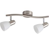 Rabalux Soma lampada da soffitto 2x40 W bianco-cromo 6302