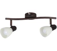 Rabalux Soma lampada da soffitto 2x40 W marrone-crema 6592