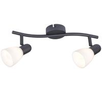 Rabalux Soma lampada da soffitto 2x40 W nero 73092