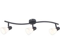Rabalux Soma lampada da soffitto 3x40 W nero 73093