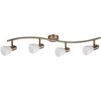 Rabalux Soma lampada da soffitto 4x40 W bianco-marrone 6309